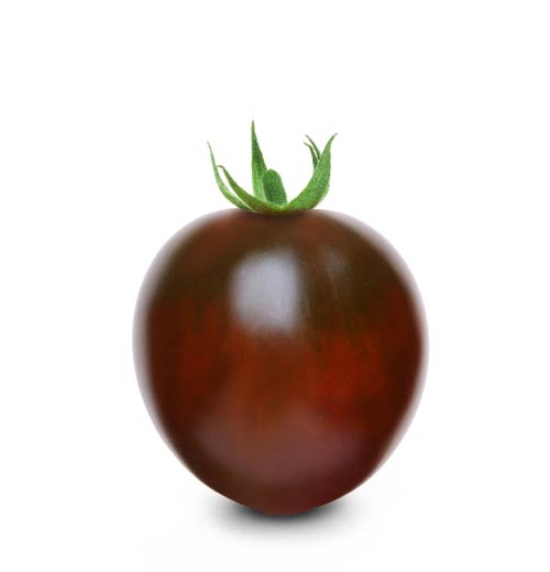 Cherry oval, braun